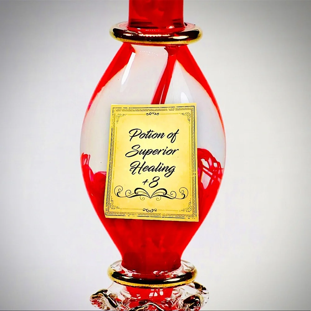 Superior Healing Potion Witchy Sorceress Supreme Potion B0ttle Label Sticker NEW